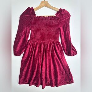 Tahari Girl Burgundy Knit Top